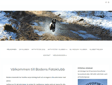 Tablet Screenshot of bodensfotoklubb.se